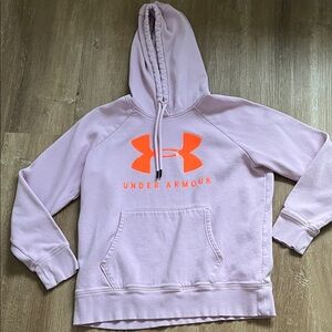 Under Armour Soft Pink Fleece Hoodie